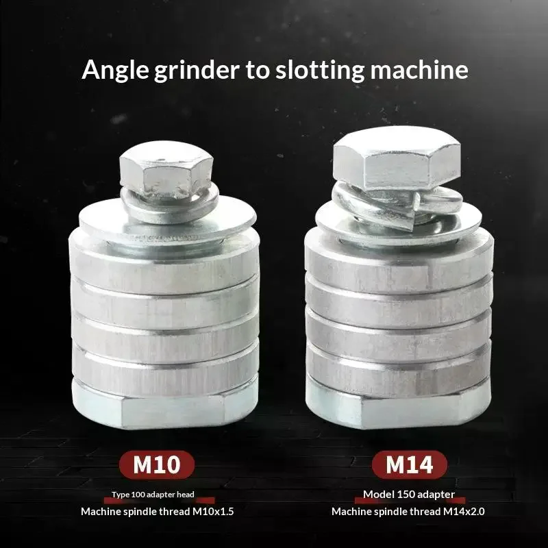 Accessori per Smerigliatrice Angolare M10 M14, Adattatore per Lucidatrice e Scanalatrice in Metallo - immagine 3