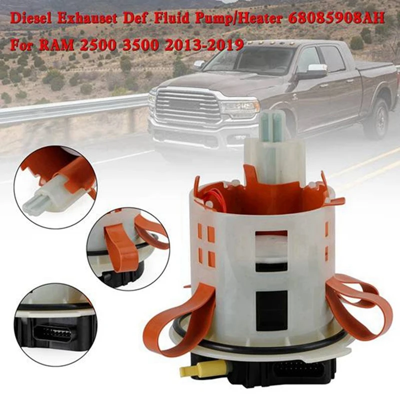 

68085908AH Car Crude Oil Exhaust Def Fluid Pump/Heater For Dodge Ram 2500 3500 2013-2019 Car Spare Parts Accessories