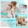 1pcs Letter Patch Transparent Waterproof Travel Bag Medicine Storage Bag Toiletries Storage Bag Suitable for Patients and Nurses 5