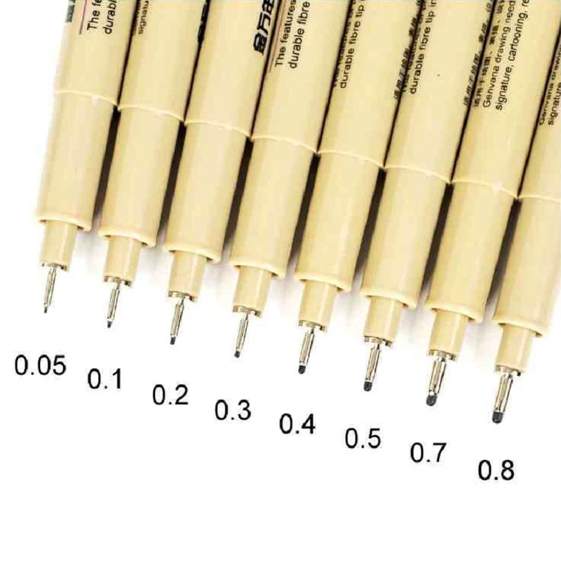 sketch&Comic drawing pens 8pcs/lot