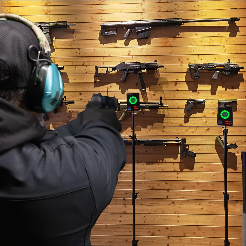 Laser Training Target Dry fire Practice Synchronized Training with Announcing Function Accuracy Target laser training target