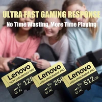 Lenovo SD Memory Card 2TB 1TB Class 10 High Speed Micro TF Card 1TB 512GB For Nintendo Switch PC Smart phone SD Card 128GB 256GB - Image 4