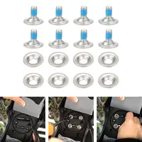 Snowboard Binding Screw Set Replacement Winter Sports Mounting Screws Countersunk Head Screw Bolt Stainless Steel for Snowboard 1