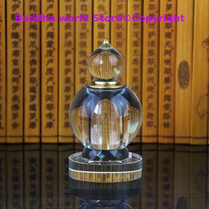

Southeast Asia Buddhism Sacred Sarita stupa Pagoda tower HOME Buddhist shrine talisman crystal Holy water Manna bottle statue