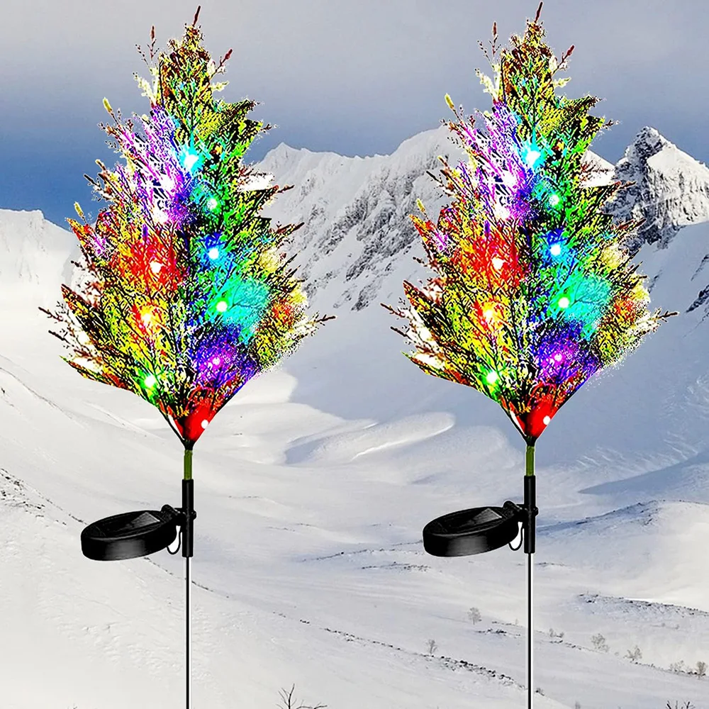 (🎄Early Christmas Sale🎄 – 40% Off) Solar Garden Christmas Tree Light