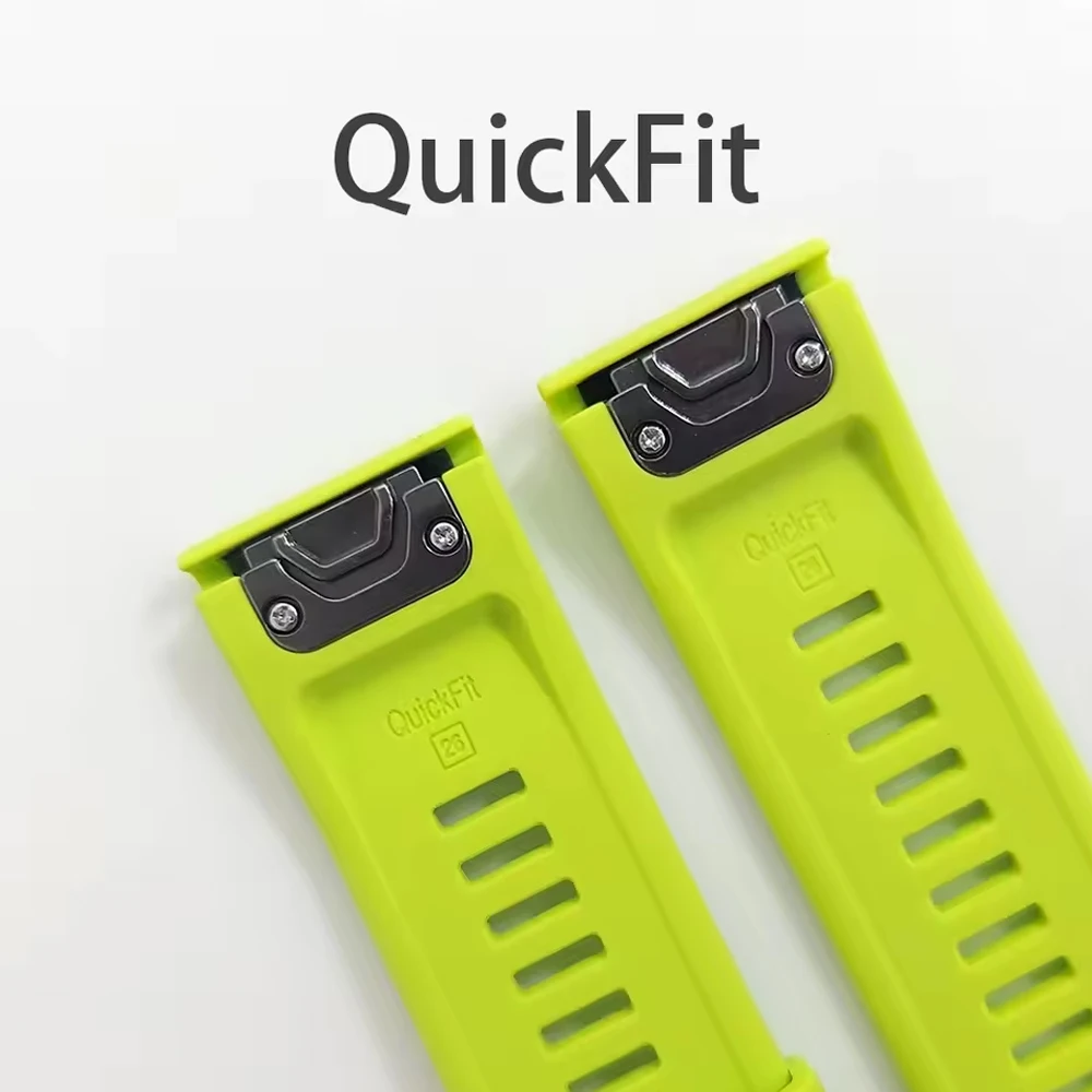 QuickFit Silicone Strap in Versatile Sizes