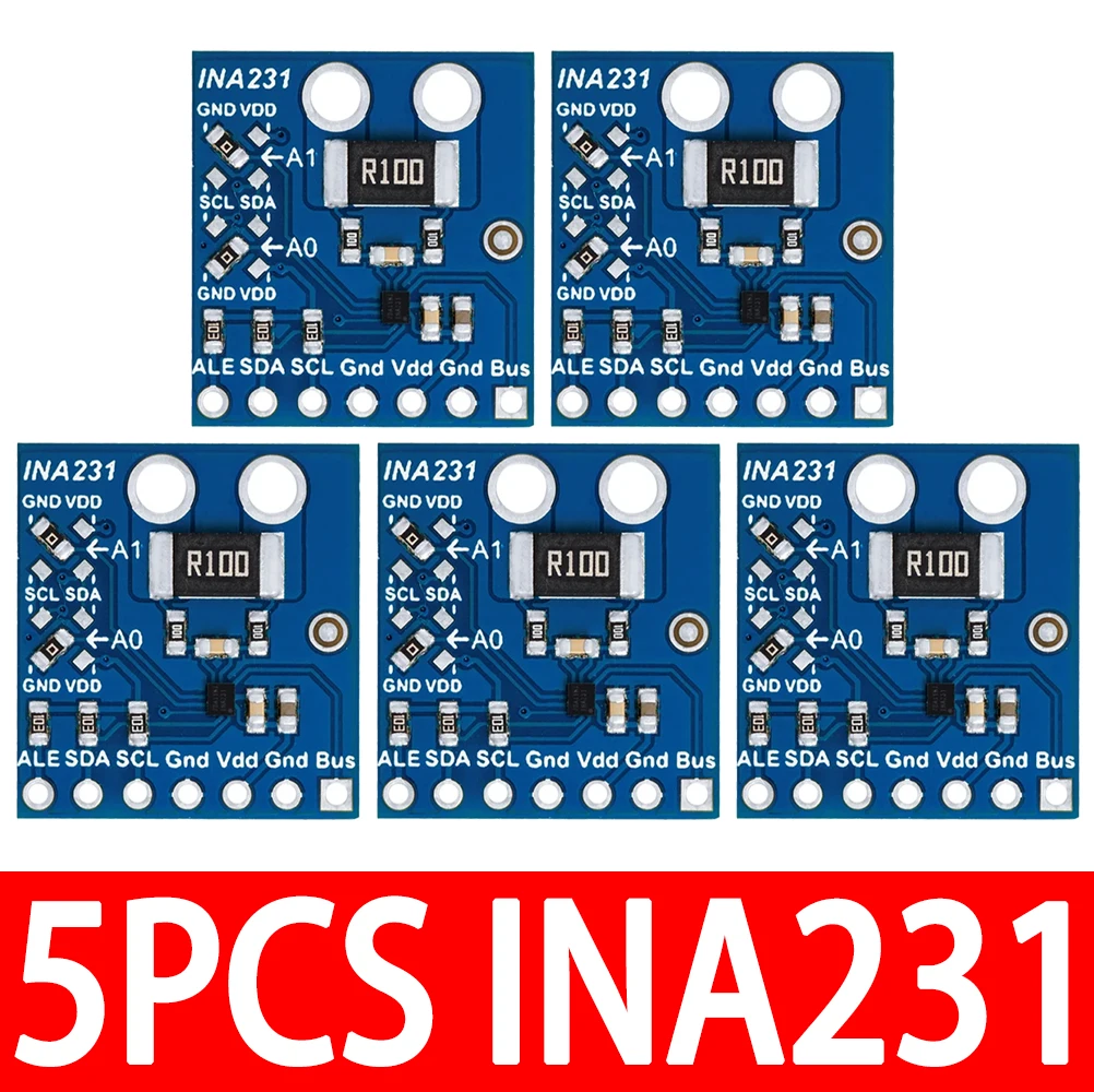 Bi-Directional Current and Power Monitoring Sensor Module with IIC I2C Interface