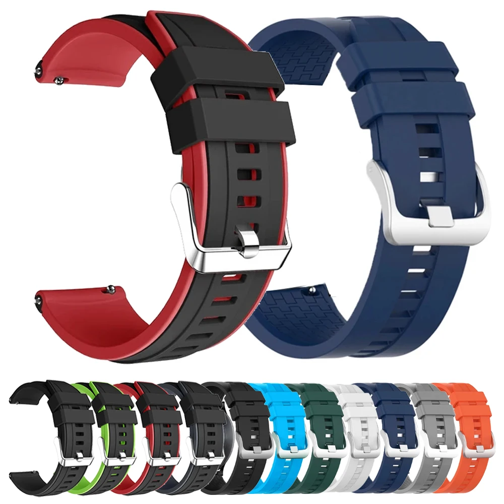 Premium Silicone Watch Strap Replacement - Universal Fit
