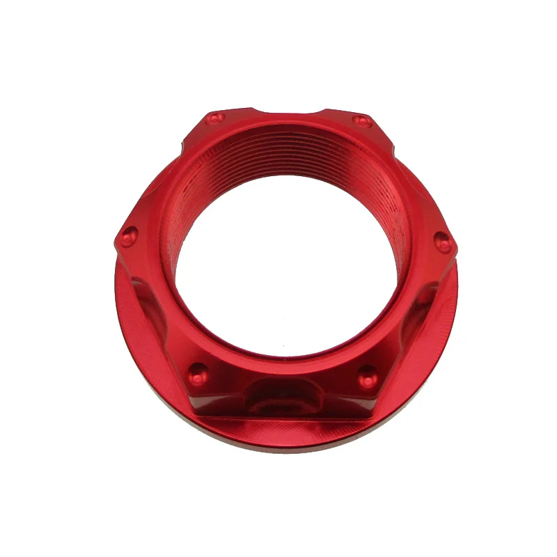 Billet Aluminum Steering Stem Nut M24 x 1 motorcycle steering stem nut For Yamaha WR250F WR450F YZ125 YZ125X YZ250 YZ250F YZ250X YZ426F YZ450F YZ450FX