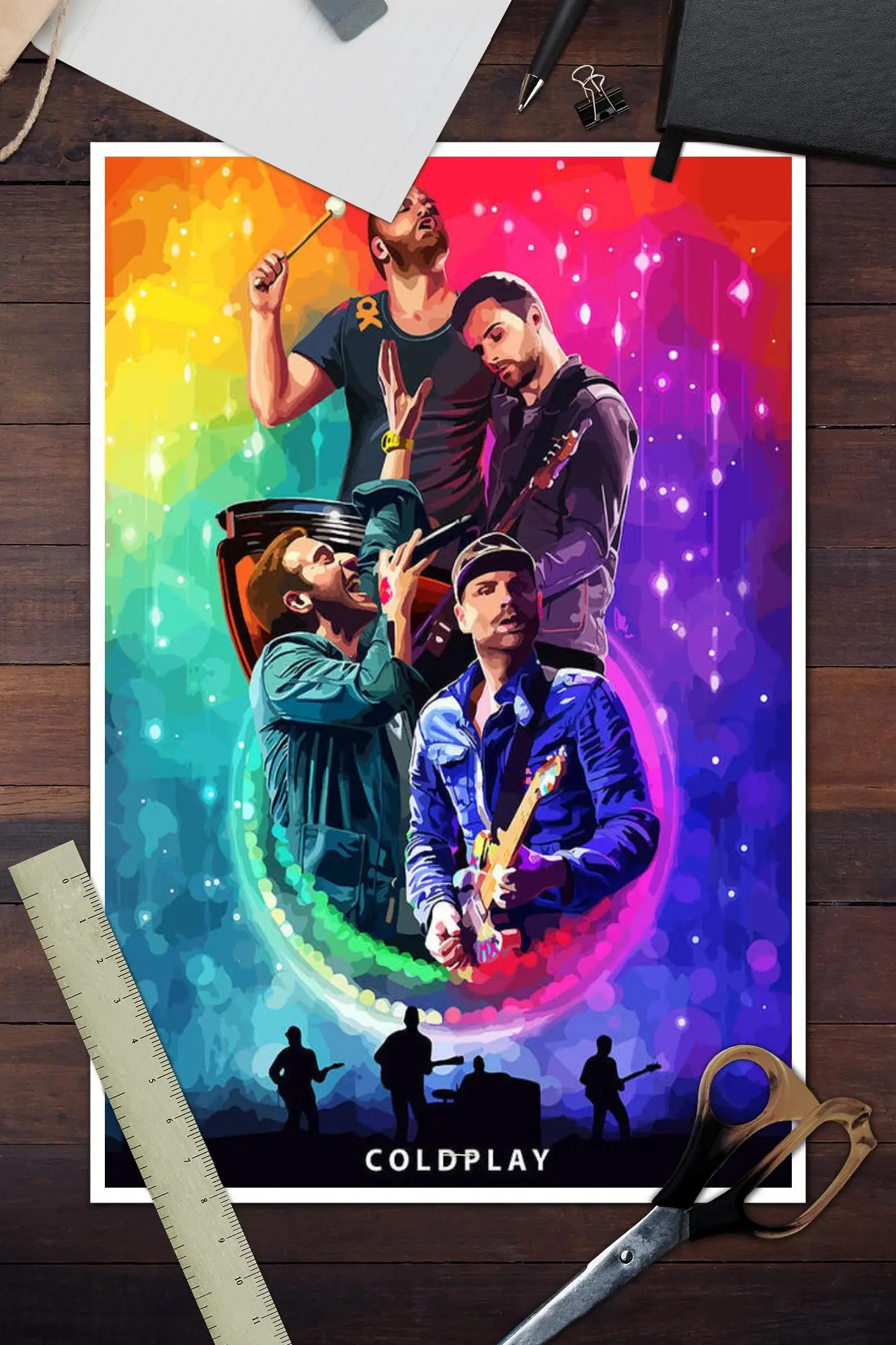 x&y coldplay Decoration Art Poster Wall Art Personalized Gift