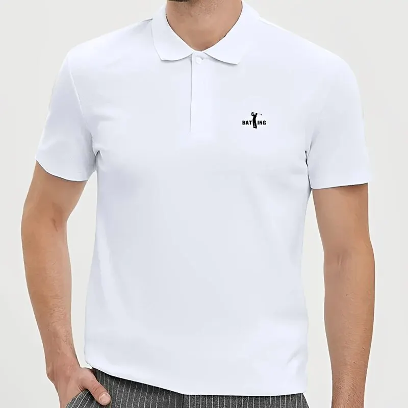 Polo Shirt Men's Summer Short-Sleeved Casual Business Tops