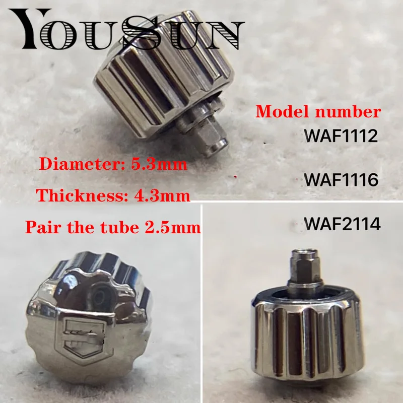 Guarda Gli Accessori Della Corona Della Testa Della Vite Del Cavo Interno Per Tag Heuer Aquaracer Waf1112/Waf1116/Waf2114