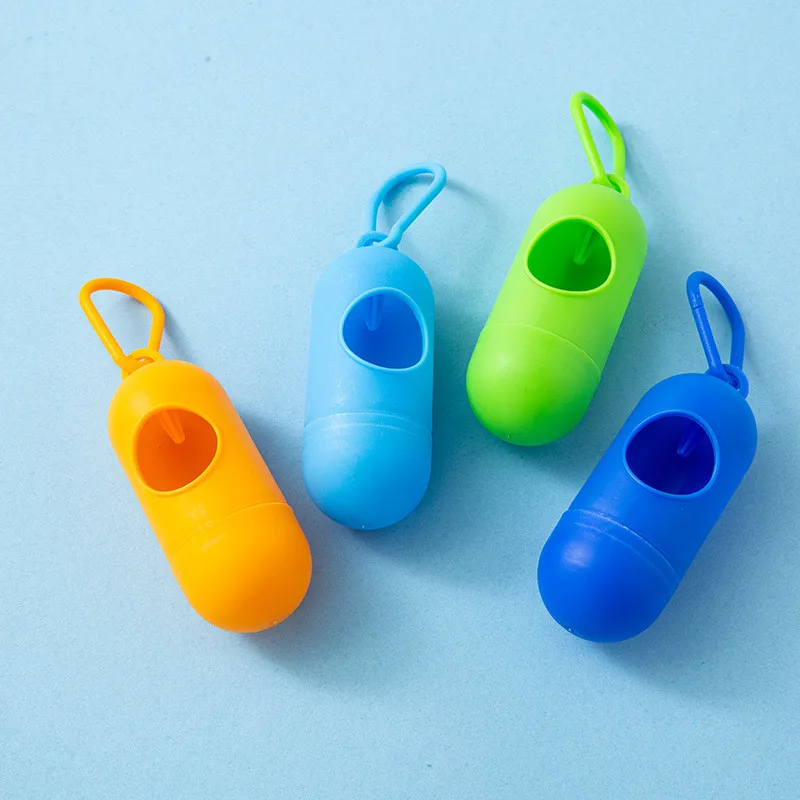 Dog Poop Bag Dispenser Dog Products Practical Pet Dog Poop Bag Dispenser Waste Garbage Holder Dispensers Pets Dogs Trash Cleaning Supplies