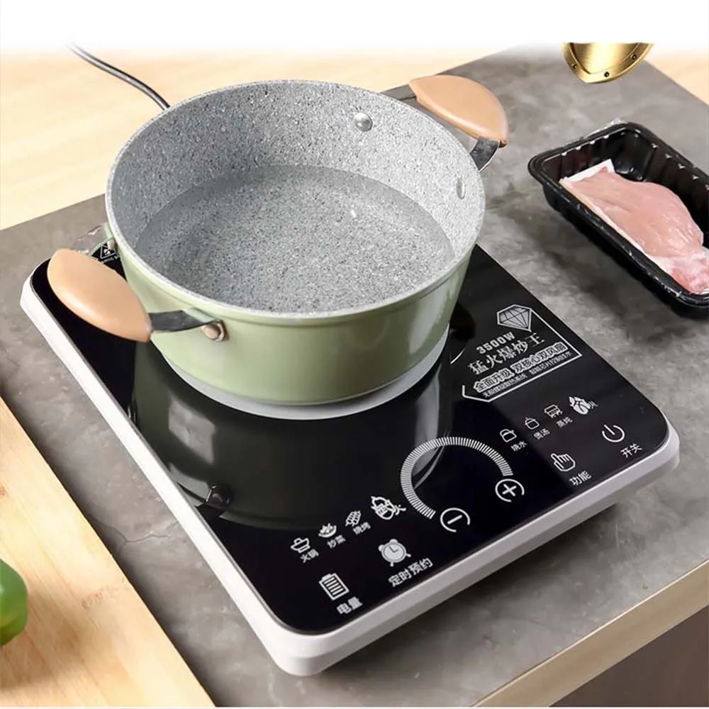 3500W commercial stir frying energy-saving Induction cooking household multi-function touch screen Induction cooking
