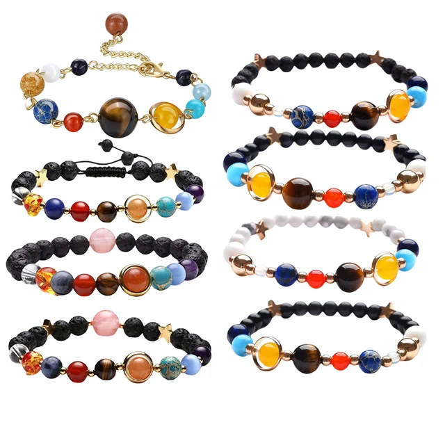 Natural Crystal Stone Beads Bracelet – Unicod