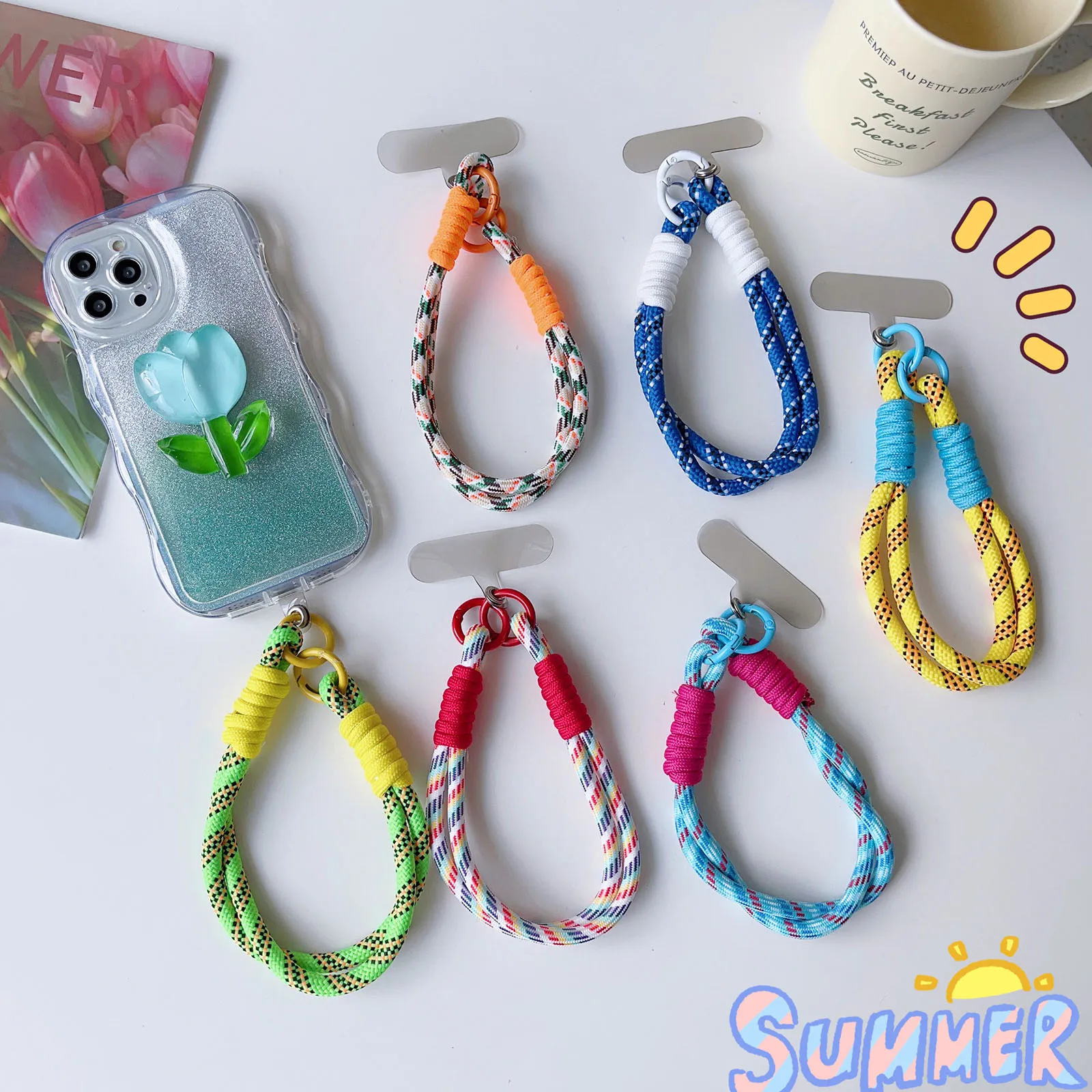 Phone Lanyard Fashion Creative Mobile Phone Wrist Strap Multi-purpose Convenient Wrist Rope Pure Manual