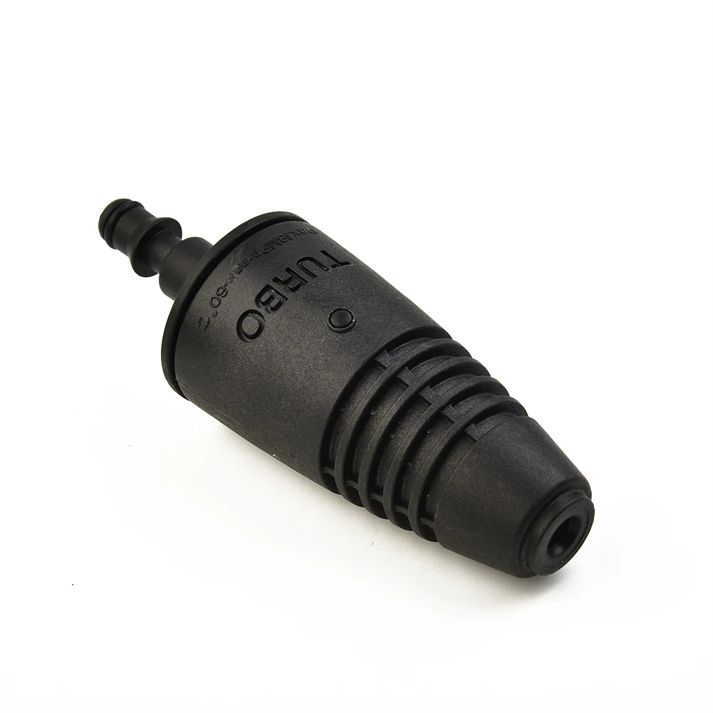 

Pressure Nozzle Washer Turbo Head For Karcher LAVOR COMET VAX Black 130bar 45X4X3.5cm Rotating Brand new Durable