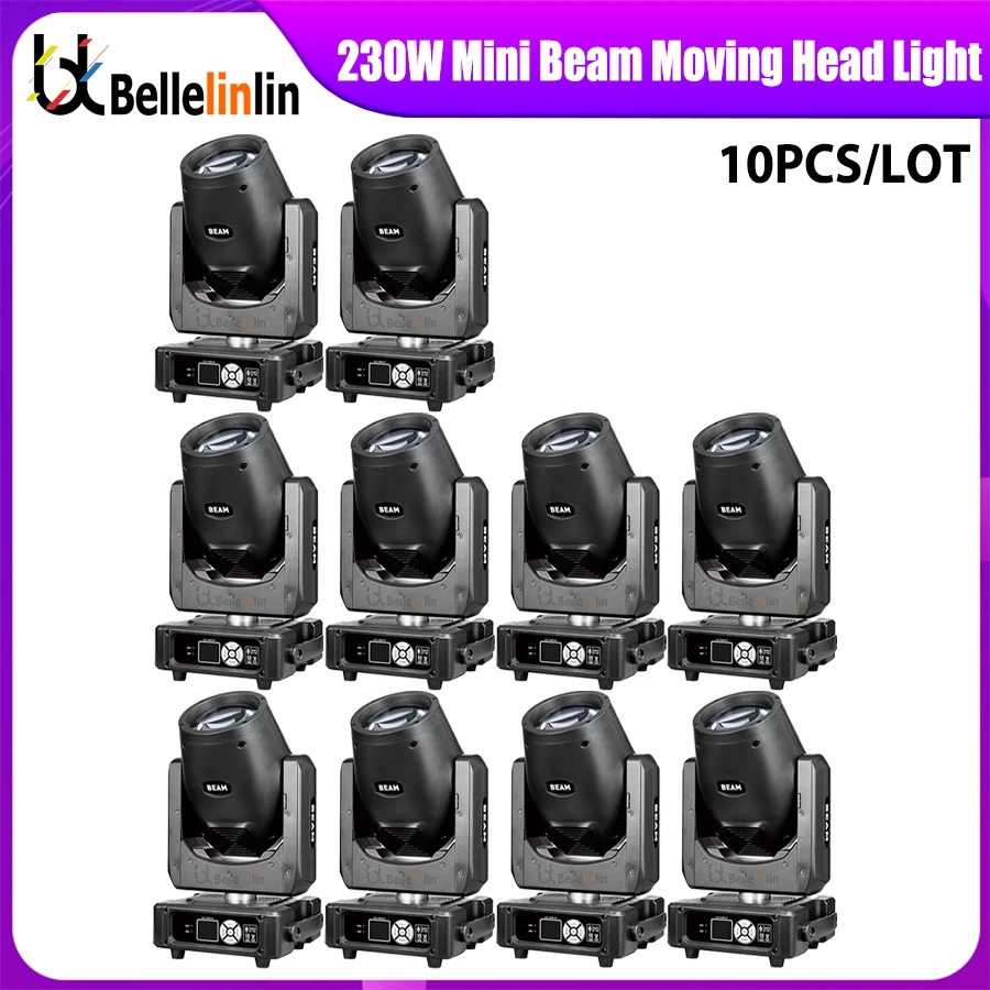 0 Tax 10Pcs Mini Sharpy 7R Beam 230W Beam Lyre 7R Moving Head Light Beam 7R Sharpy 230 Luci Da Palcoscenico 230W 7R Beam Wash