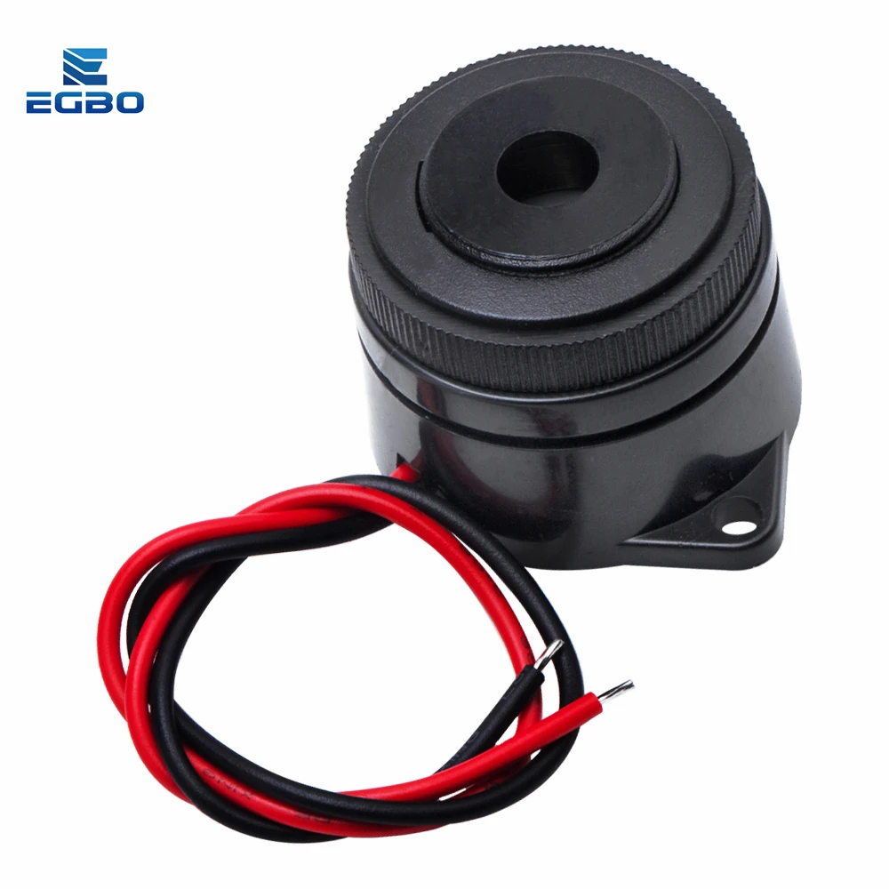 5PCS EGBO QSI-2910 100DB buzzer 29.5x24.5mm DC 12V Active