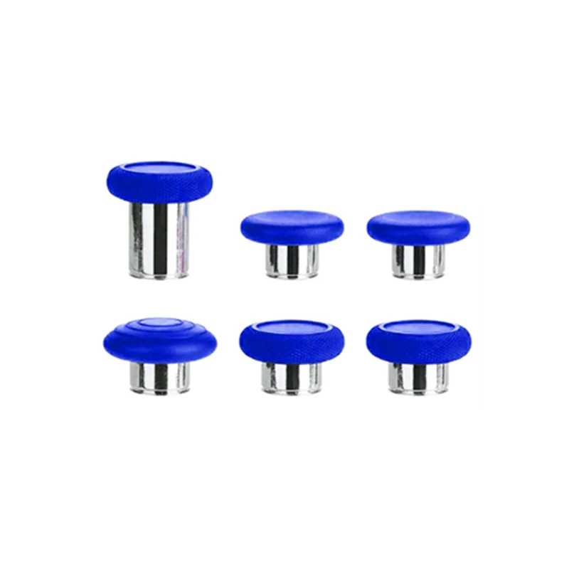 6 In 1 Replacement Joystick Thumb sticks for For Xbox One Elite Series 2 Controller by Metal Game Accessories