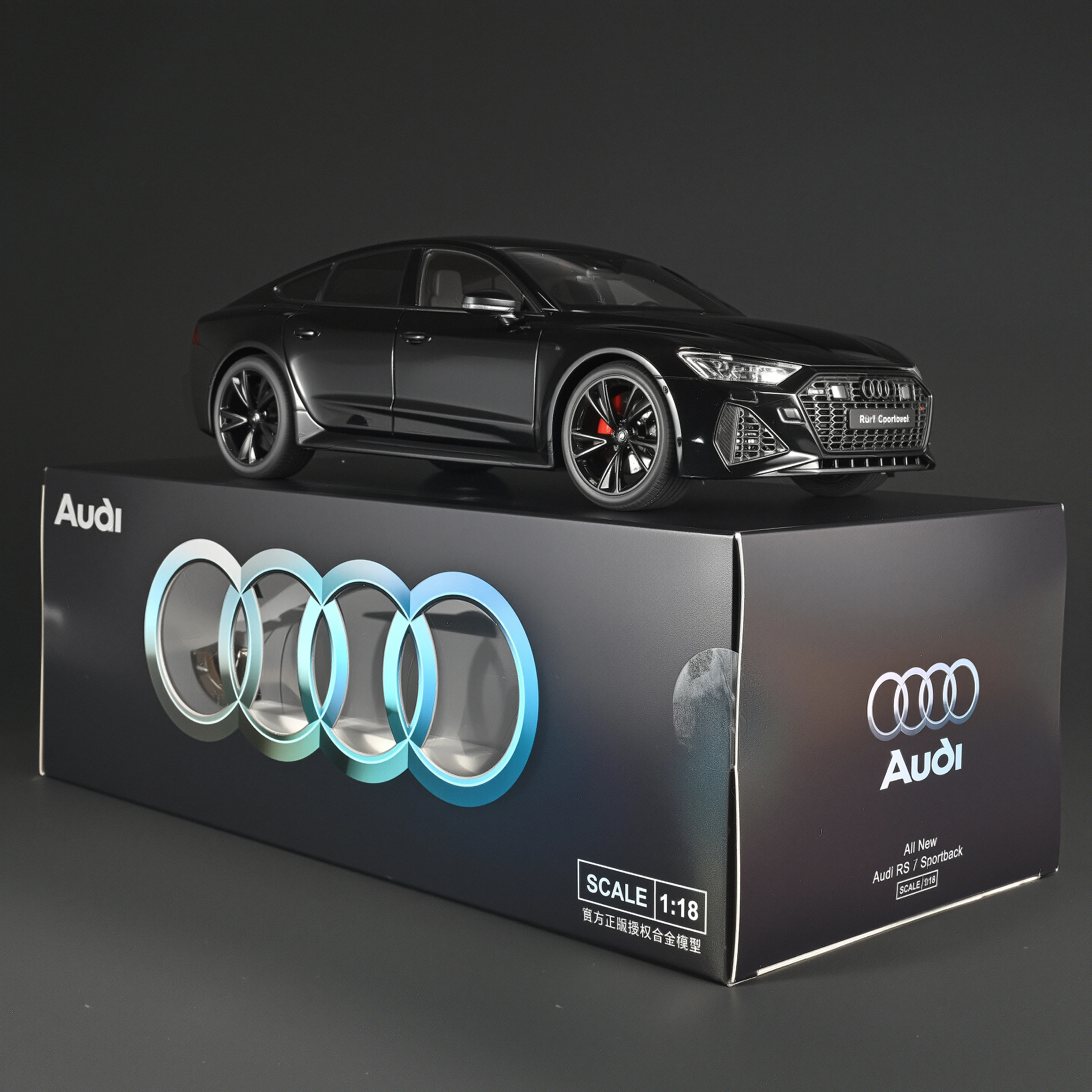 1:18 AUDI RS7 Sportback Coupe Remote Control Alloy Diecast Metal