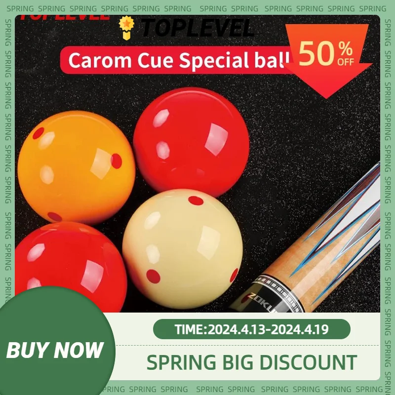 AXD-Spanish Professional Billiard Ball with Cushion, Game Ball, Carom Cue Libre 3, 61.5mm