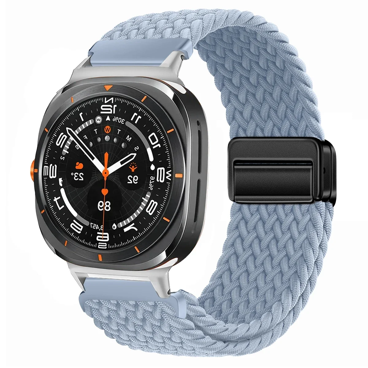Magnetic Nylon Braided Sport Bracelet Strap
