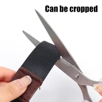 2/4/6PCS Non-Slip Chair Leg Felt Pads Table Foot Holder Hook Loop Fasteners for Office Chair U-shaped Iron Pipe Protection Cover 5