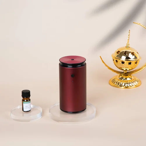 NAMSTE USB 자동차 충전식 아로마 디퓨저, 아로마 테라피 디퓨저, 향수 공기 청정기 에센셜 오일용 향기 디스펜서 4