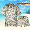Toy Story Buzz Lightyear Hawaiian Shirt Shorts Set Casual Beach Vacation Short Sleeve Set Disney Beach Shorts Retro Button Shirt 4