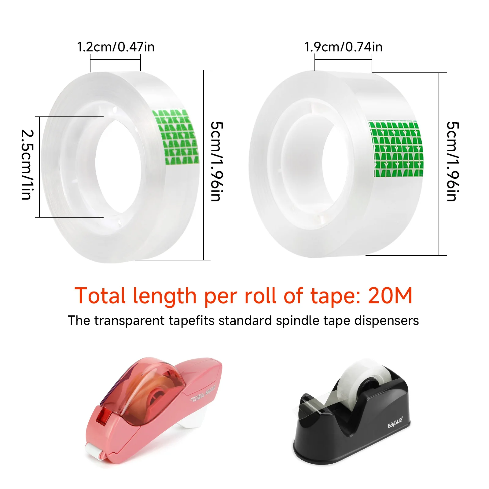 Versatile Clear Adhesive Tape - Multipurpose Sealing and Repair Solution