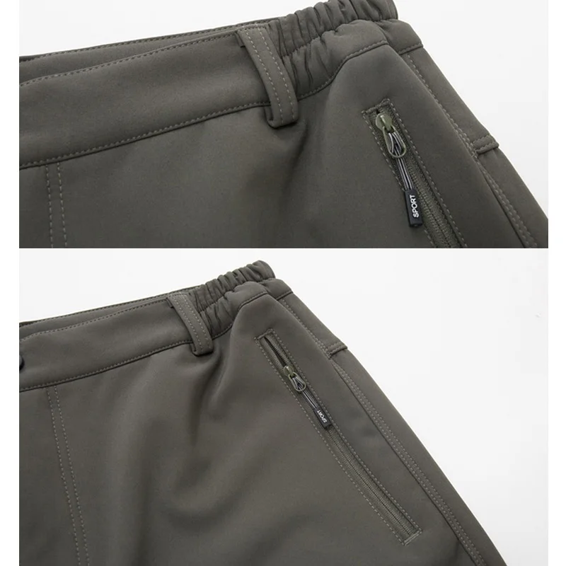 Hiking Pants Fleece Pants TRVLWEGO Winter Women's Hiking Pants Outdoor Camping Travel Windproof Snow Breathable Fleece Keep Warm Female Trekking Trousers