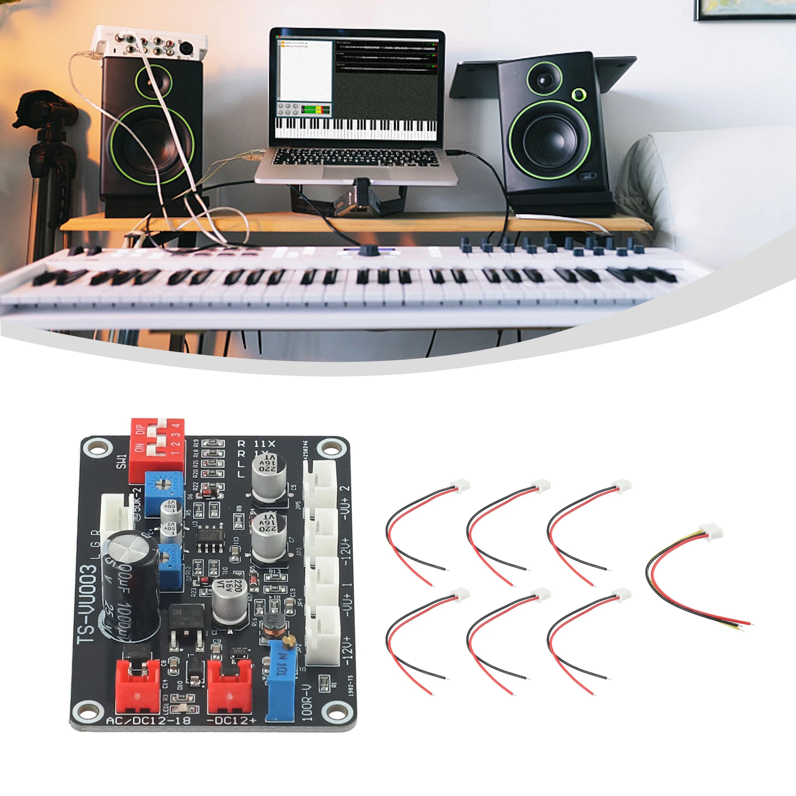 

Exquisite Craftsmanship VU Meter Driver Board with Sensitive Response and Wide Range Voltage Stabilizing Circuit