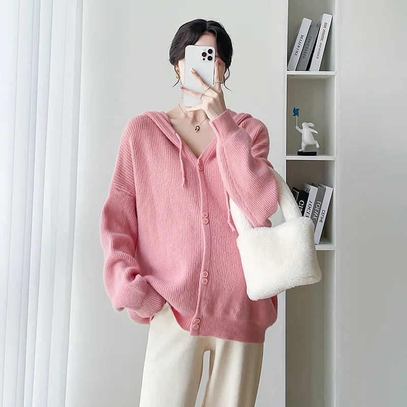 Pregnant woman coat long sleeve sweet hair button small fragrance coat