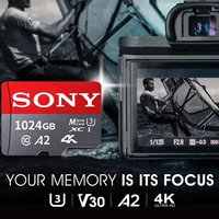 SONY 1TB Micro SD Card Memory Card Hight Speed MIni MicroSD Card 1TB 512GB 256GB 128GB SD TF Flash Cards For XIaomi Camera PC
