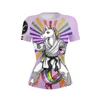 Anti-Odor Tight Short Sleeve Women Rash Guard - MMA Gym & Surfing Shirt - UPF 50+ Quick Dry Athletic Top for Training & Swimwear 2