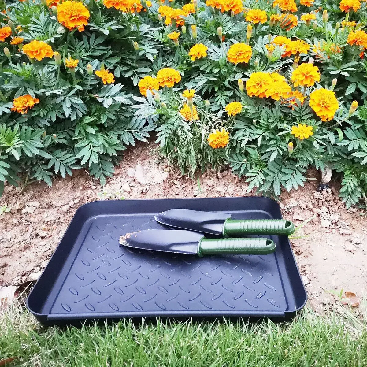Plastic Shoe Tray, Multi-purpose Shoe and Boot Tray, Car Trunk Sundries Tray,Potted Pad Tray 5