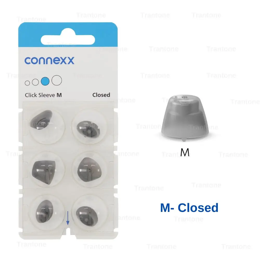 Description Picture 5 of itemSignia Rexton Vibe Hearing aid open dome connexx click sleeve closed eartips for open fit and CIC ITC ITE Hearing Aids