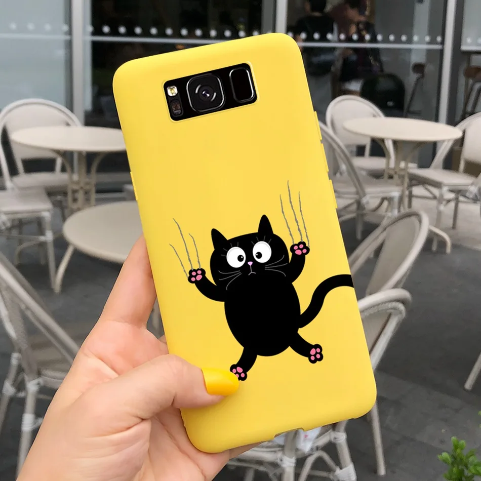 Cute Cartoon Macaroon Silicone Soft Phone Case Cover