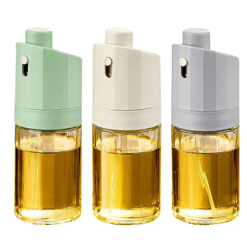 

Oil Mister Oil Spray Bottle Oil Bottle 230mlCooking Oil Sprayer Press Type Anti-leakage Oil Container Seasoning Condiment Bottle