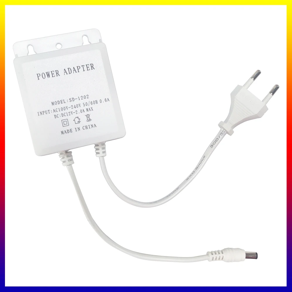 Waterproof DC12V/2A EU Power Adapter - Image 7