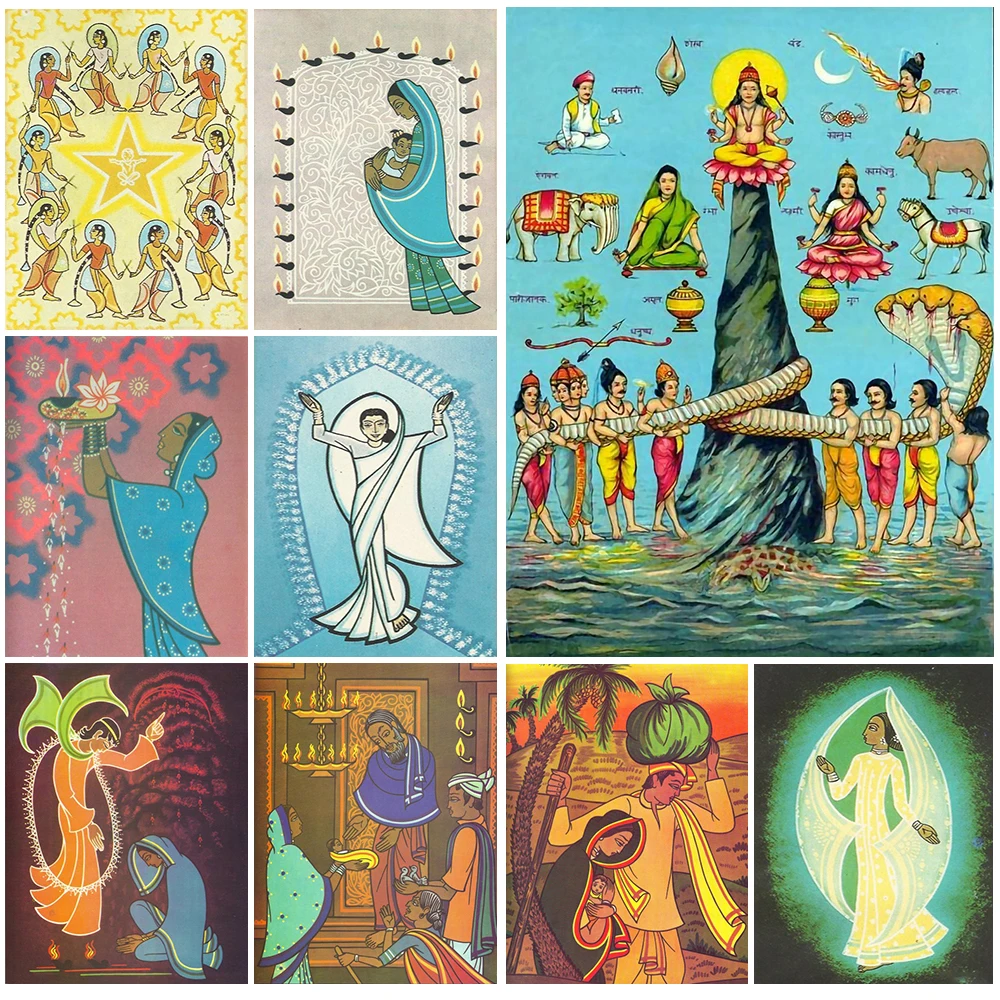 

Настенная картина с изображением Богородицы, постер на холсте в скандинавском стиле для гостиной с изображением Богородицы, Декор для дома без рамки