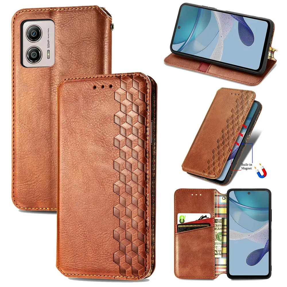 Magentic Book Phone Case For Moto G84 5G Etui PU Leather Capas Wallet Cases  For Funda Para Celular Motorola Moto G84 Flip Cover