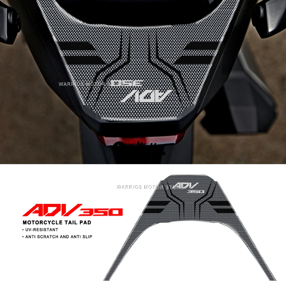 

Для HONDA ADV350 ADV 350 2022 2023 3D наклейка на заднюю панель кузова мотоцикла Нескользящая декоративная наклейка