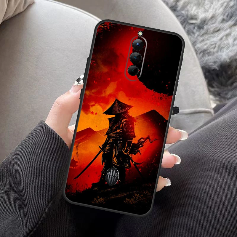 Anime Japanese Samurai Phone Case - Artistic Back Cover Design