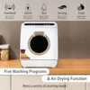 Portable Countertop Dishwasher 900W 5 Cleaning Modes 360° Dual Spray Air-Dry 3-in-1 Function Ideal Small Spaces & On-The-Go 4