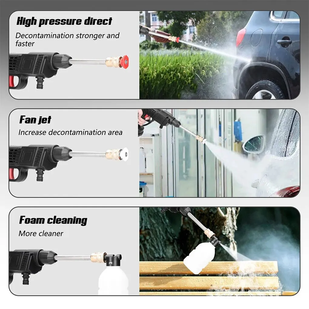 Lithium Battery Car Wash Machine Clean Anywhere Compact And Lightweight No Power Connection Required AU Plug 5