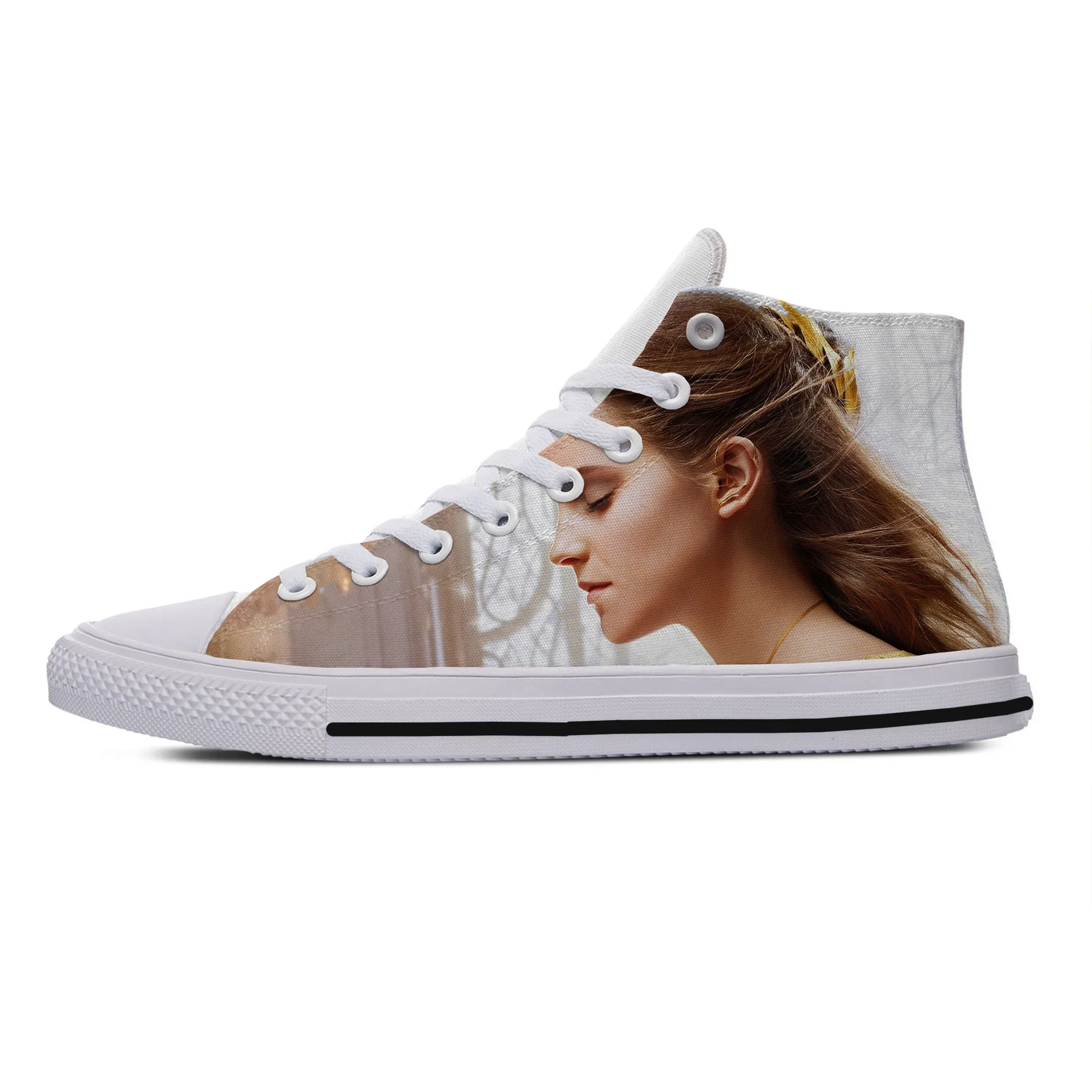 Hot Cool New Men Women Fashion Sweatshirt Model Emma Leisure Shoes Comfortable Latest Canvas Shoes High Help Classic Board Shoes