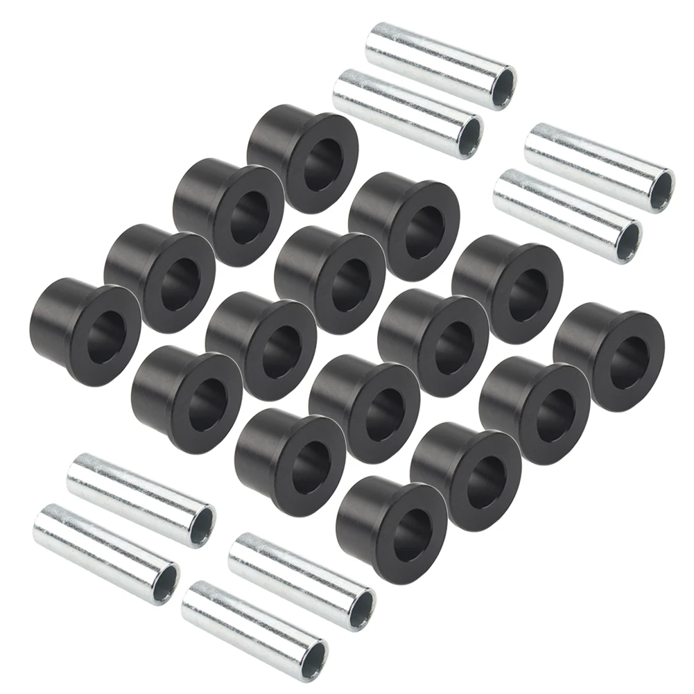 

16 шт. втулка A-Arm BLK Delrin 16 шт. для Honda TRX400EX 1999-2008 TRX400X AR2-2