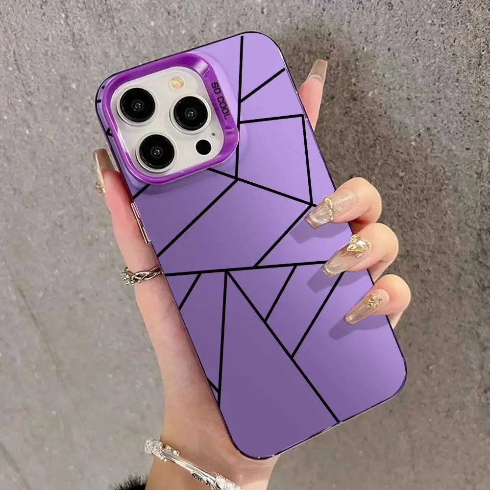 Silver IMD Protective Phone Case - Stylish and Durable Cover